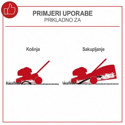 Benzinska kosilica MP132-42, 2.4 kW, 42 cm