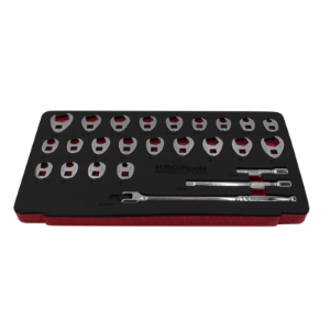 Set viličastih nasadnih ključeva 8 - 22 mm i 5/16" - 7/8", 25 kom