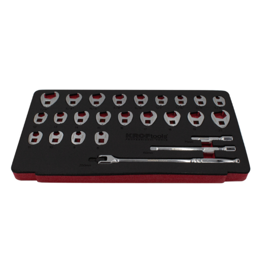 Set viličastih nasadnih ključeva 8 - 22 mm i 5/16" - 7/8", 25 kom
