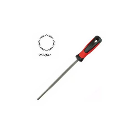 Okrugla turpija za metal | 200 mm | T12 čelik