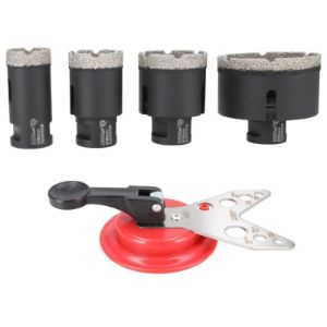 Set vakuumski lemljenih dijamantnih kruna M14 | Ø28–68 mm | 5 dijelova
