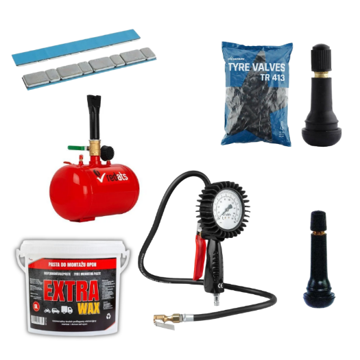 Paket potrošnog pribora za vulkanizere