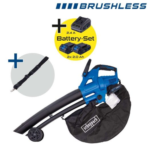 Aku usisavač/puhač lišća BC-BLV720-X | 20 V | 2,5 Ah | SET