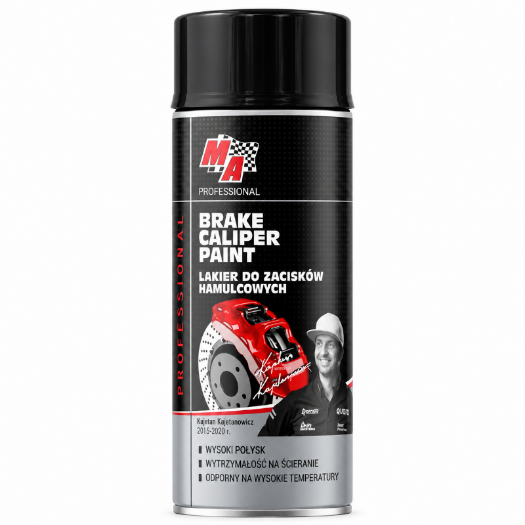 Crni lak za kočione čeljusti u spreju, 400 ml