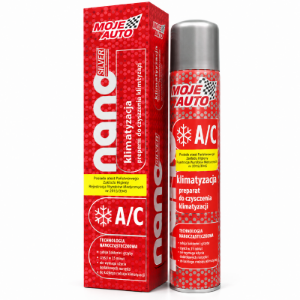 Sprej za čišćenje i dezinfekciju auto klime Nano Silver, 200 ml