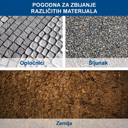 reverzibilna vibracijska ploča HP2500S 5.6 KS 28 kN
