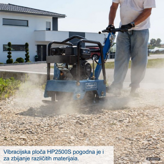 vibracijska ploča 630 × 400 mm za zemlju pijesak i šljunak