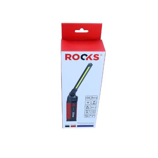 Akumulatorska radna lampa 1000 lm, 2500 mAh, 360° FLEX