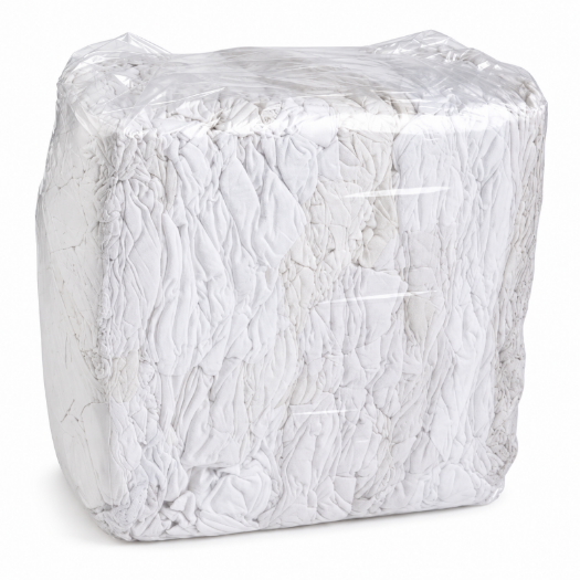 Bijele pamučne krpe za čišćenje, 10 kg