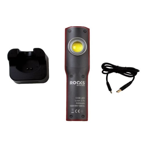 Akumulatorska radna lampa COB LED 1000 lm, 10 + 3 W, 5000 mAh