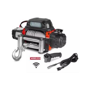 Električno vitlo | vučna sila 5443 kg | 12 V | 4,95 kW | čelična sajla 26 m