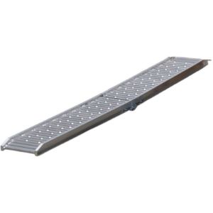 Sklopiva aluminijska utovarna rampa | nosivost 250 kg | 2090 x 295 mm