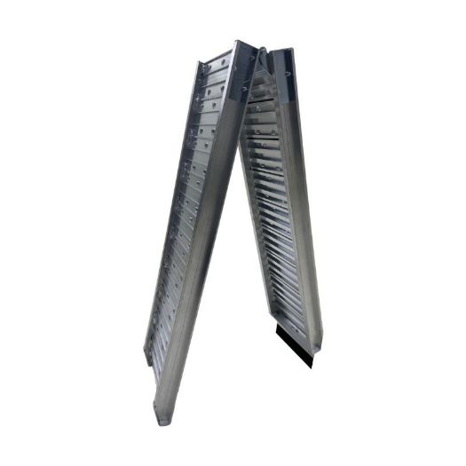 Sklopiva aluminijska utovarna rampa | nosivost 250 kg | 2090 x 295 mm