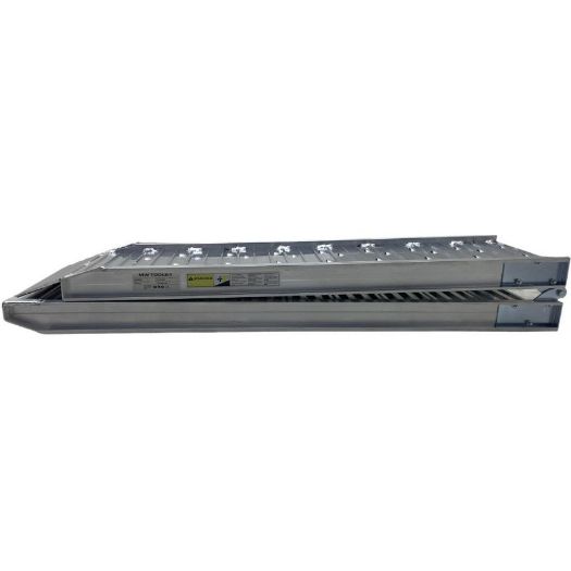 Sklopiva aluminijska utovarna rampa | nosivost 250 kg | 2090 x 295 mm