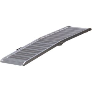 Sklopiva aluminijska utovarna rampa | nosivost 400 kg | 2135 x 500 mm