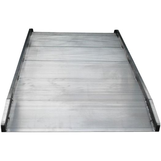 Široka aluminijska rampa 2090 x 970 mm, pogled odozgo