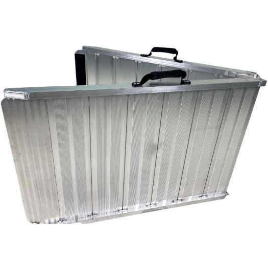 Sklopiva aluminijska rampa u sklapanju na zglobu