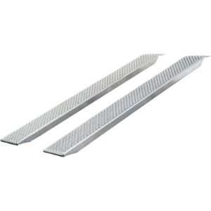 Aluminijske ravne rampe | nosivost para 1000 kg | 2000 x 260 mm | 2 kom