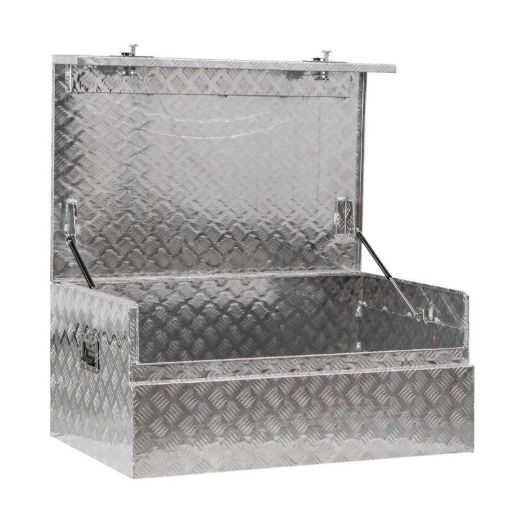 Aluminijski sanduk za alat 353 l od rebrastog lima