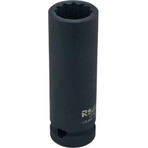 Produženi udarni nasadni ključ 12-kutni | 1/2" | 24 mm