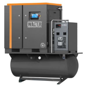 Vijčani kompresor za lasersko rezanje sa sušačem | 500 L | 15 kW | 16 bar | 1300 l/min