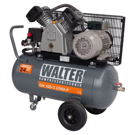 Klipni kompresor | 50 L | 2,2 kW | 230 V | 10 bar | usis 420 l/min