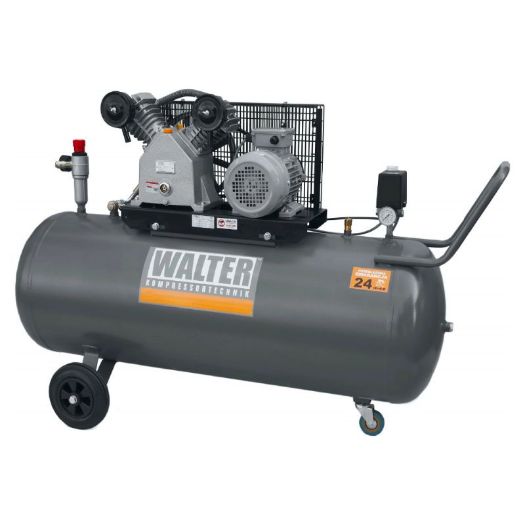 Klipni kompresor, 200 L, 2,2 kW, 400 V, 10 bar, usis 420 l/min