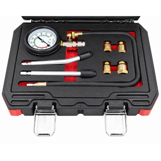 Tester kompresije benzinskih motora, 0 - 300 PSI, 8 kom