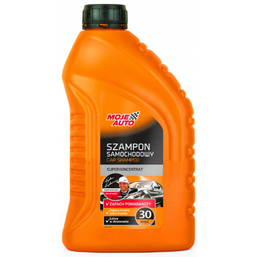 Autošampon bez voska, 1 L, miris naranče