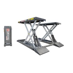 Mobilna škarasta dizalica za auto | 3,5 t | visina dizanja 140 cm | 230 V