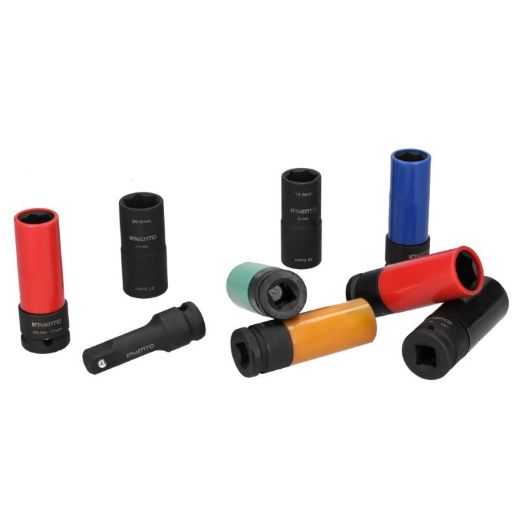 Set udarnih nasadnih ključeva za alu felge | 1/2 cola | Ford, Tesla, Kia, Mercedes