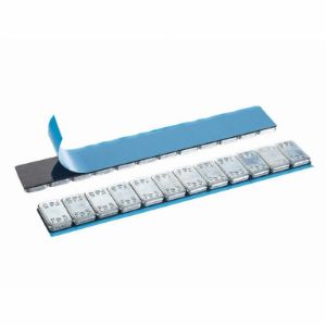 Samoljepljivi utezi za balansiranje | 12 x 5 g | pocinčani | 100 traka