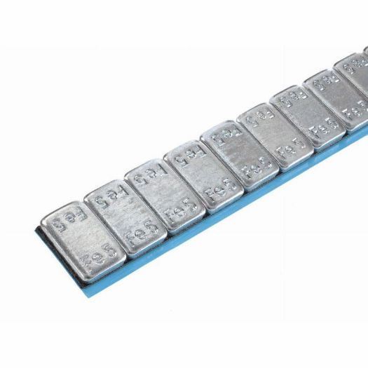 Samoljepljivi utezi za balansiranje | 12 x 5 g | pocinčani | 100 traka