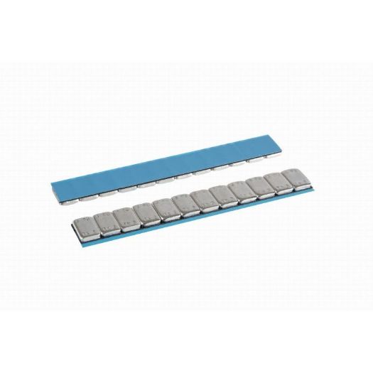 Samoljepljivi utezi za balansiranje | 12 x 5 g | pocinčani | 100 traka