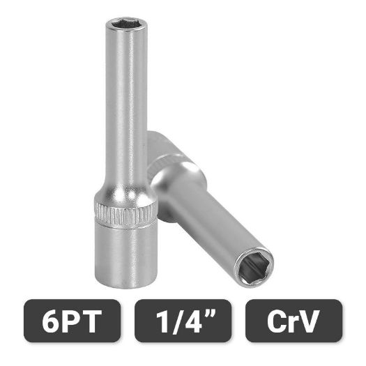 6-kutni otvor 5 mm produženog nasadnog ključa