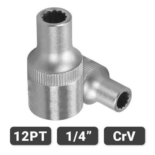 Otvor 11 mm, 12-kutni, na nasadnom ključu od CrV čelika