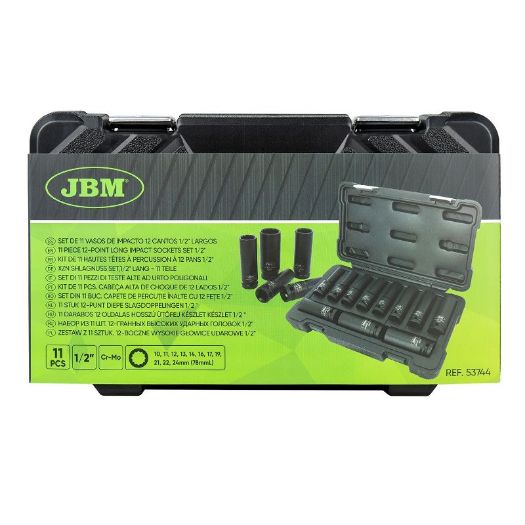 Set produženih udarnih nasadnih ključeva 1/2 cola od 10 do 24 mm, detalj 5