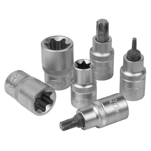 Torx nasadni ključevi od T20 do T70 iz seta