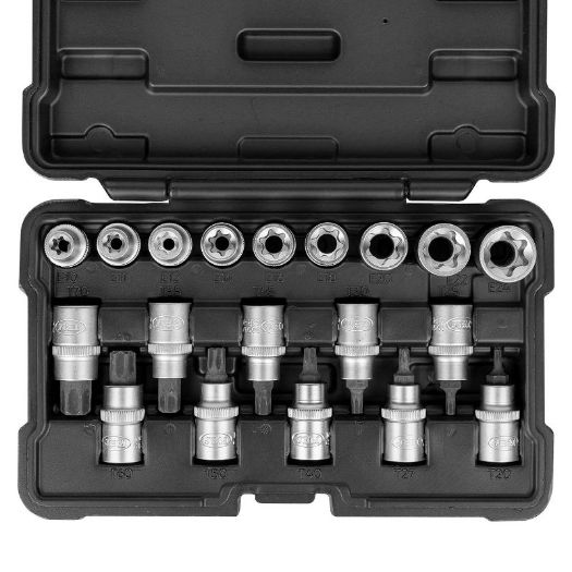 E-Torx nasadni ključevi od E10 do E24 iz seta