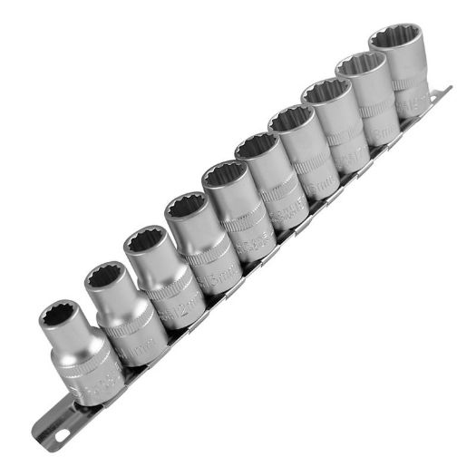 Set nasadnih ključeva 1/2 cola | 10 - 19 mm | 12-kutni | 10-dijelni