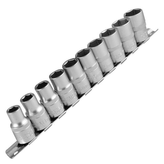Set nasadnih ključeva 1/2 cola | 10 - 19 mm | 6-kutni | 10-dijelni