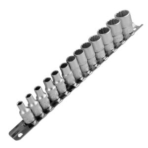 Set nasadnih ključeva 1/4 cola | 4 - 14 mm | 12-kutni | 13-dijelni