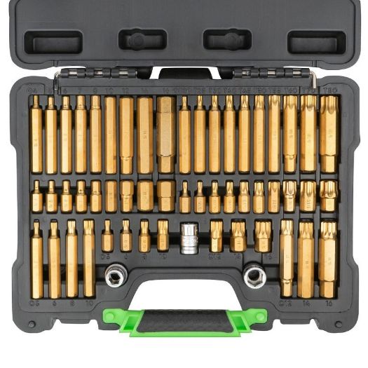 Torx bit nastavci od T20 do T80 iz seta