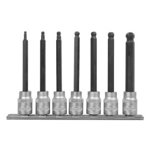Set imbus nasadnih ključeva s kuglom 3/8 cola | H3 - H10 | 7-dijelni