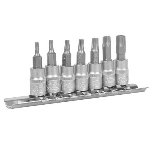 Kratki Torx nasadni ključ s rupom TT20 s prihvatom 1/4 cola