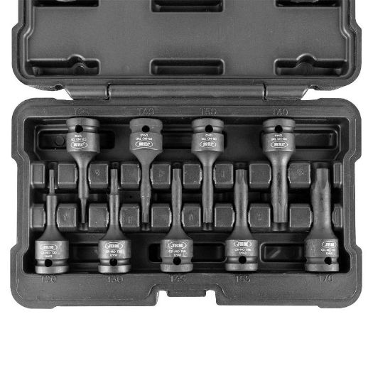 Torx profil na vrhu udarnog nasadnog ključa T25