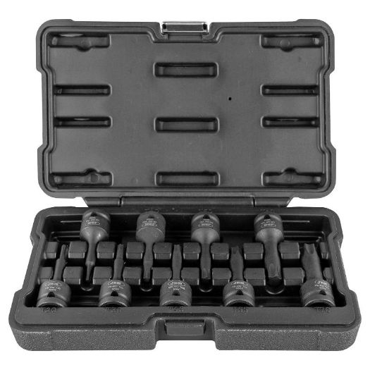 Set udarnih Torx nasadnih ključeva 1/2 cola | T25 - T70 | 9-dijelni