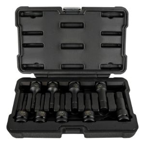 Set udarnih imbus nasadnih ključeva 1/2 cola | H5 - H19 | 9-dijelni