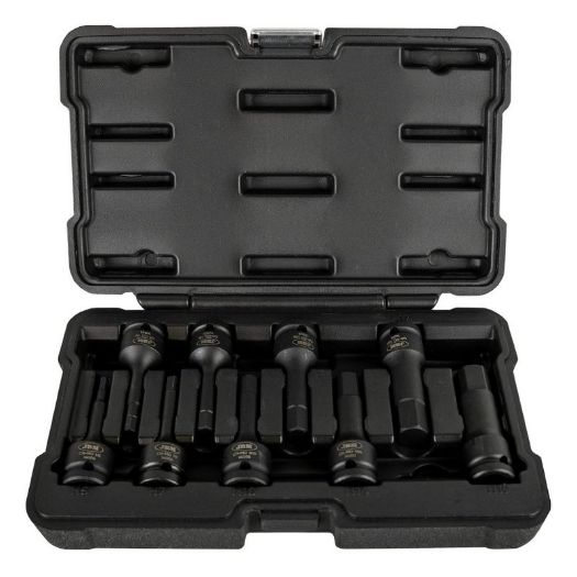 Set udarnih imbus nasadnih ključeva 1/2 cola | H5 - H19 | 9-dijelni
