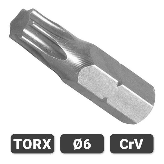 Vrh Torx bita T7